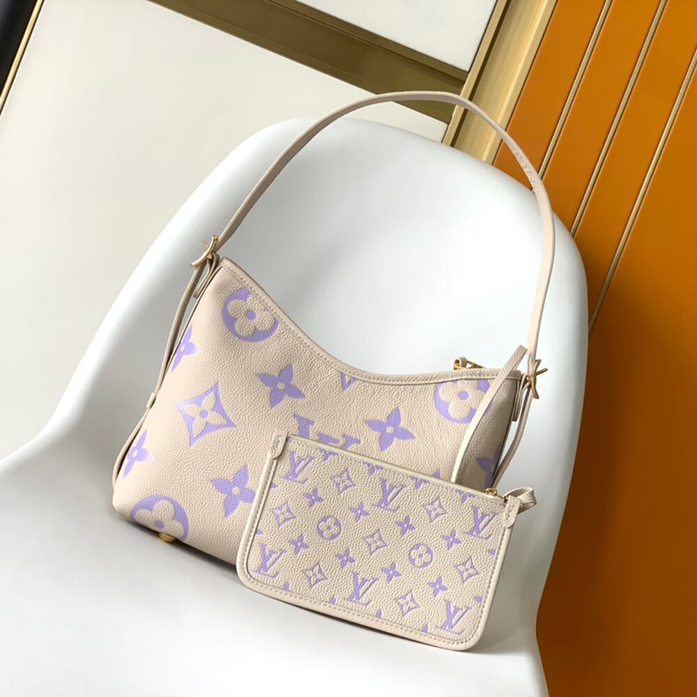 Louis Vuitton Carryall PM In Monogram Empreinte Embossed Grained Cowhide Leather LVB-005