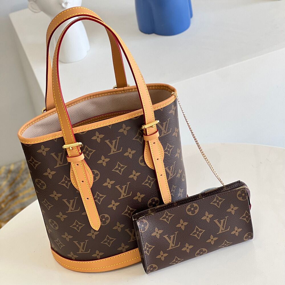 Louis Vuitton Monogram Petite Bucket LVB-023