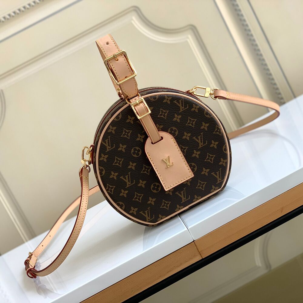 Louis Vuitton LV Petite Boite Chapeau Monogram Canvas LVB-025