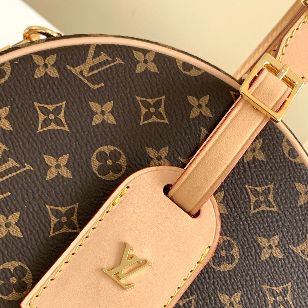 Louis Vuitton LV Petite Boite Chapeau Monogram Canvas LVB-025