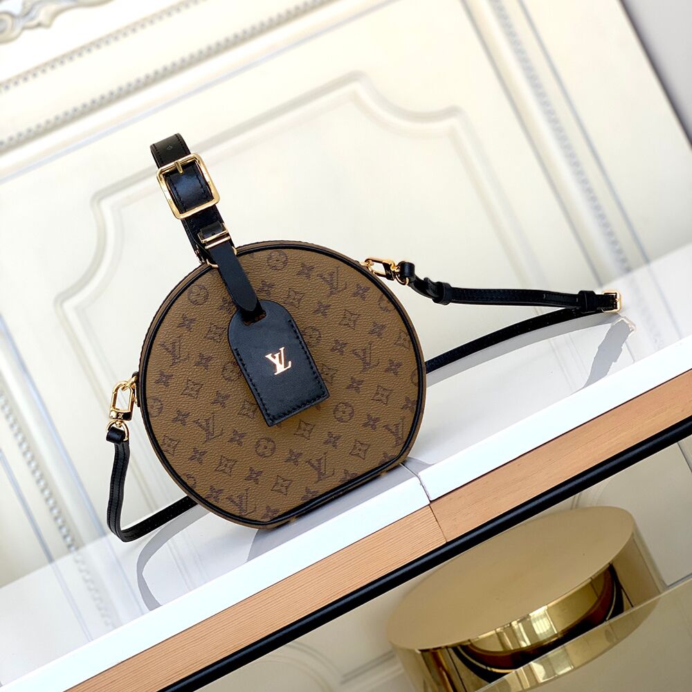 Louis Vuitton LV Petite Boite Chapeau Monogram Canvas LVB-027