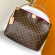 Louis Vuitton LV Graceful MM Monogram Canvas LVB-030