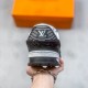 Louis Vuitton Trainer Sneaker White Black