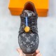 Louis Vuitton Trainer Sneaker Black