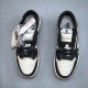 Louis Vuitton x Air Jordan Trainer Sneaker Black and White