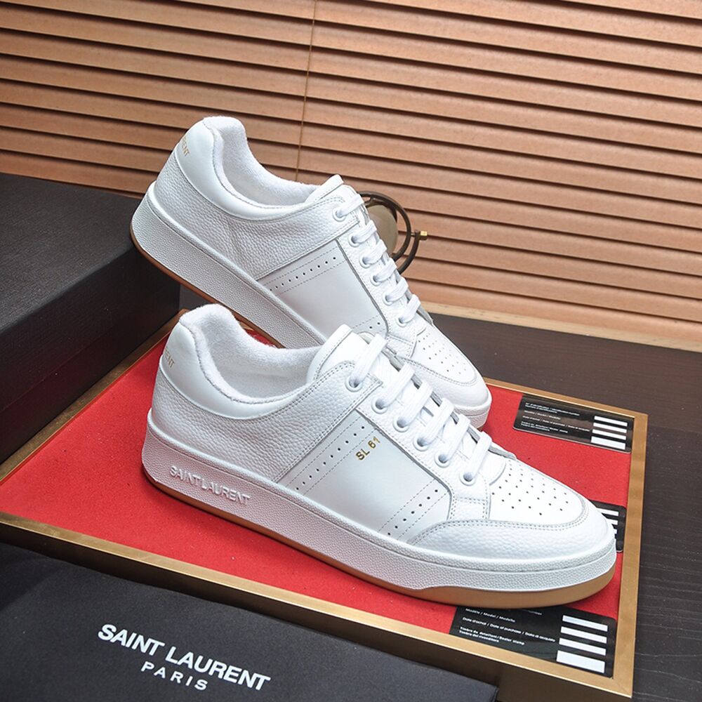 Saint Laurent SL/61 Leather Sneakers YS-005