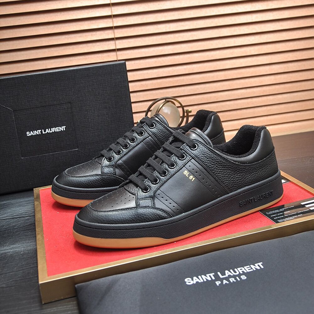 Saint Laurent SL/61 Leather Sneakers YS-006