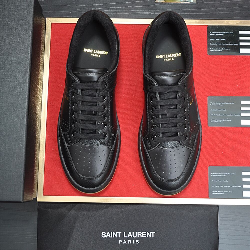 Saint Laurent SL/61 Leather Sneakers YS-006