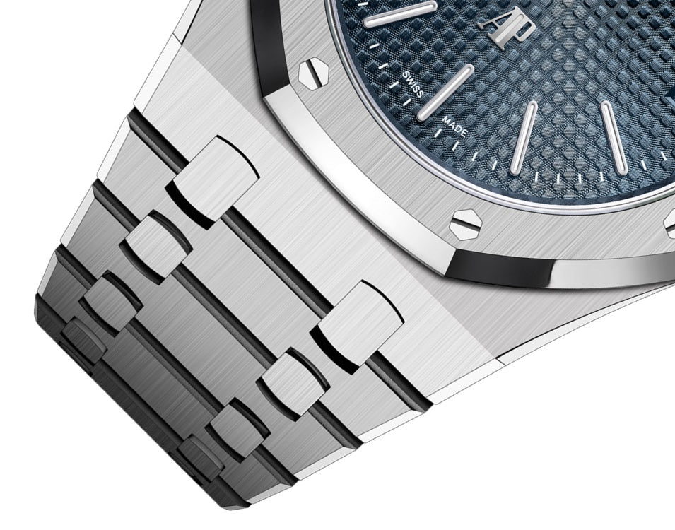 Audemars Piguet Royal Oak “JUMBO” EXTRA-THIN “50TH ANNIVERSARY” Ref# 16202ST.OO.1240ST.01