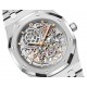 Audemars Piguet Royal Oak “JUMBO” EXTRA-THIN OPENWORKED “50TH ANNIVERSARY” Ref# 16204ST.OO.1240ST.01