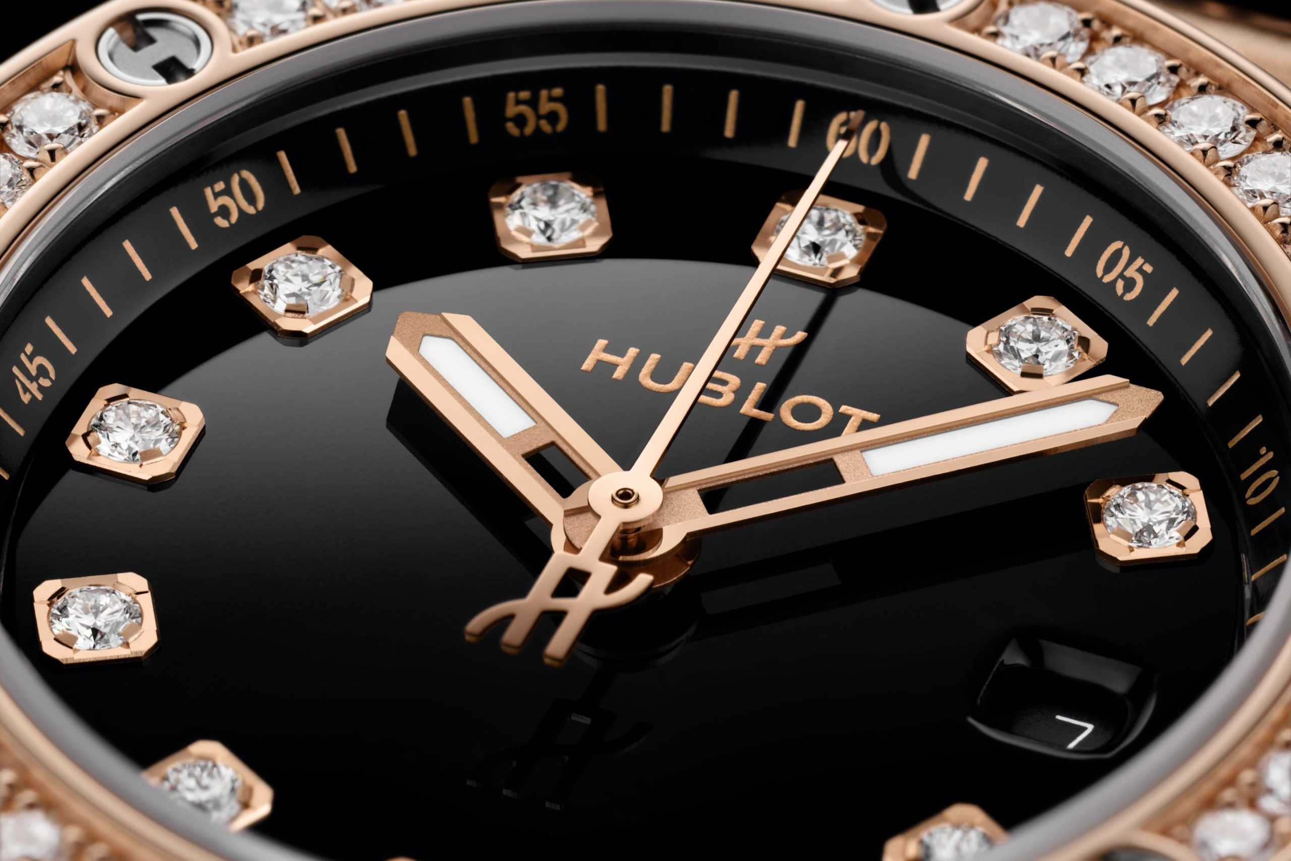 Hublot Big Bang ONE CLICK KING GOLD DIAMONDS Ref# 485.OX.1280.RX.1204