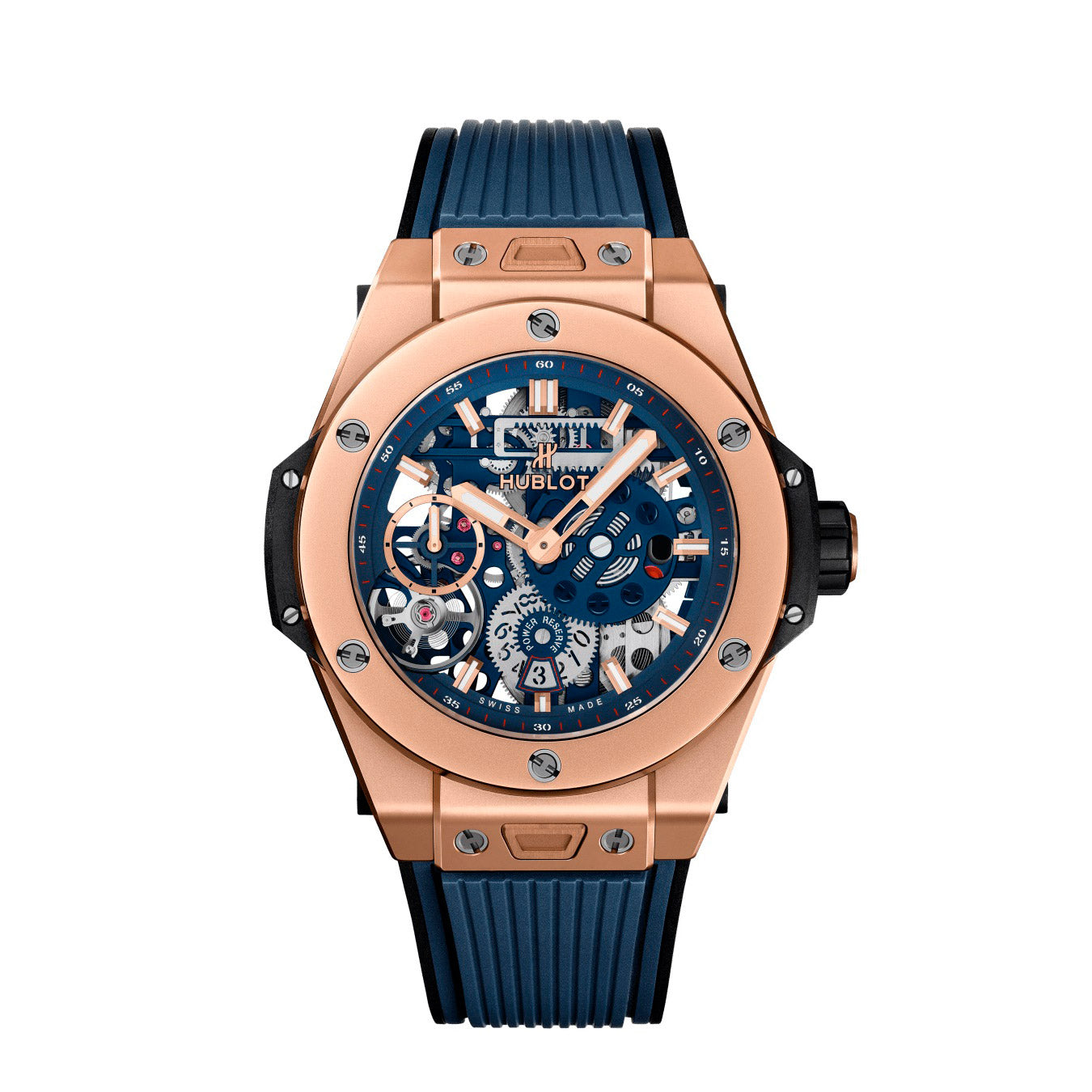 Hublot Big Bang Meca-10 King Gold Blue 45mm, Ref# 414.OI.5123.RX