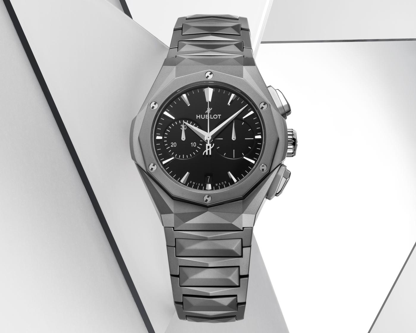 Hublot Classic Fusion Chronograph Orlinkski Full Titanium, 41mm, Ref# 549.NI.1270.NI.ORL23