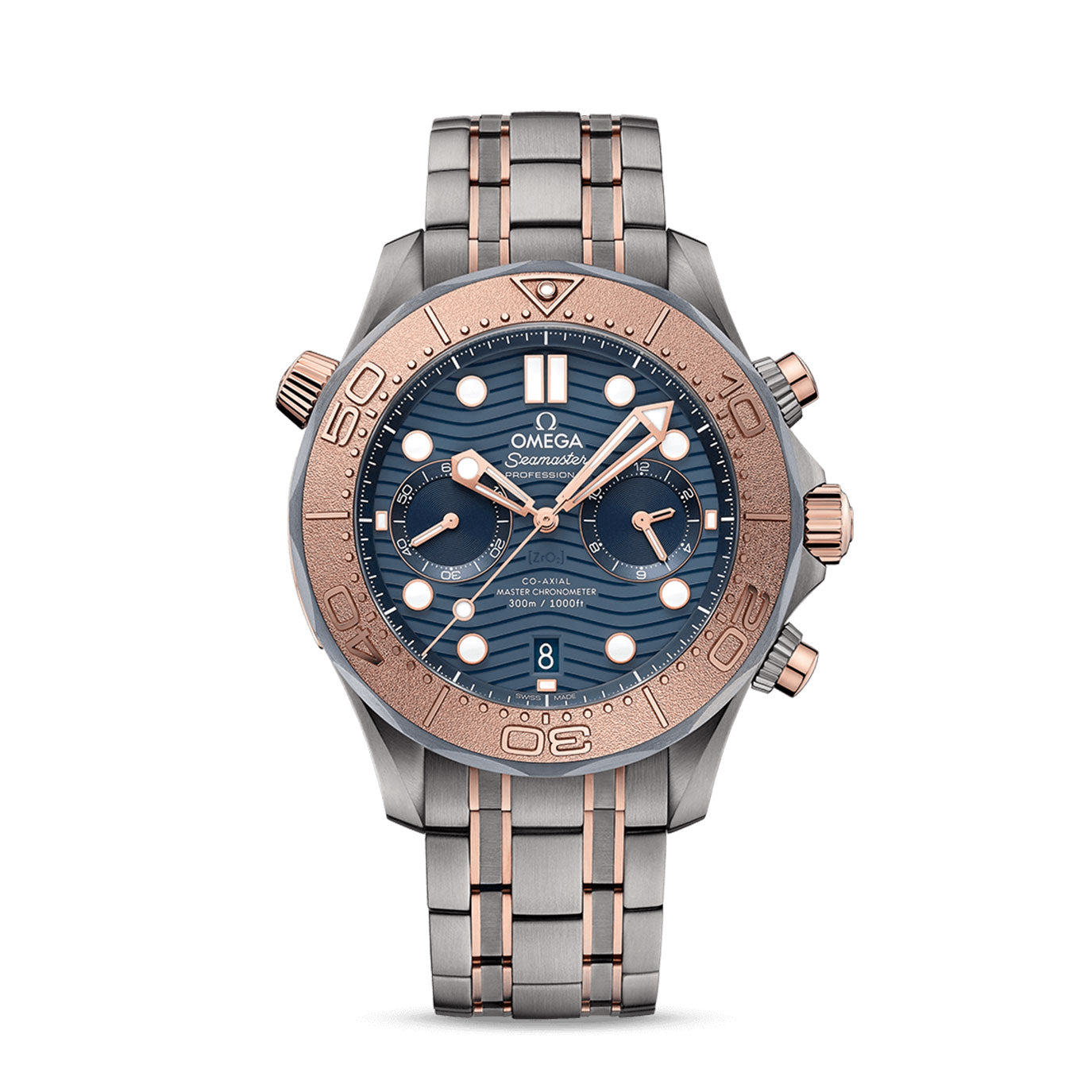 Omega Seamaster DIVER 300M COâ€‘AXIAL MASTER CHRONOMETER CHRONOGRAPH Ref# 210.60.44.51.03.001