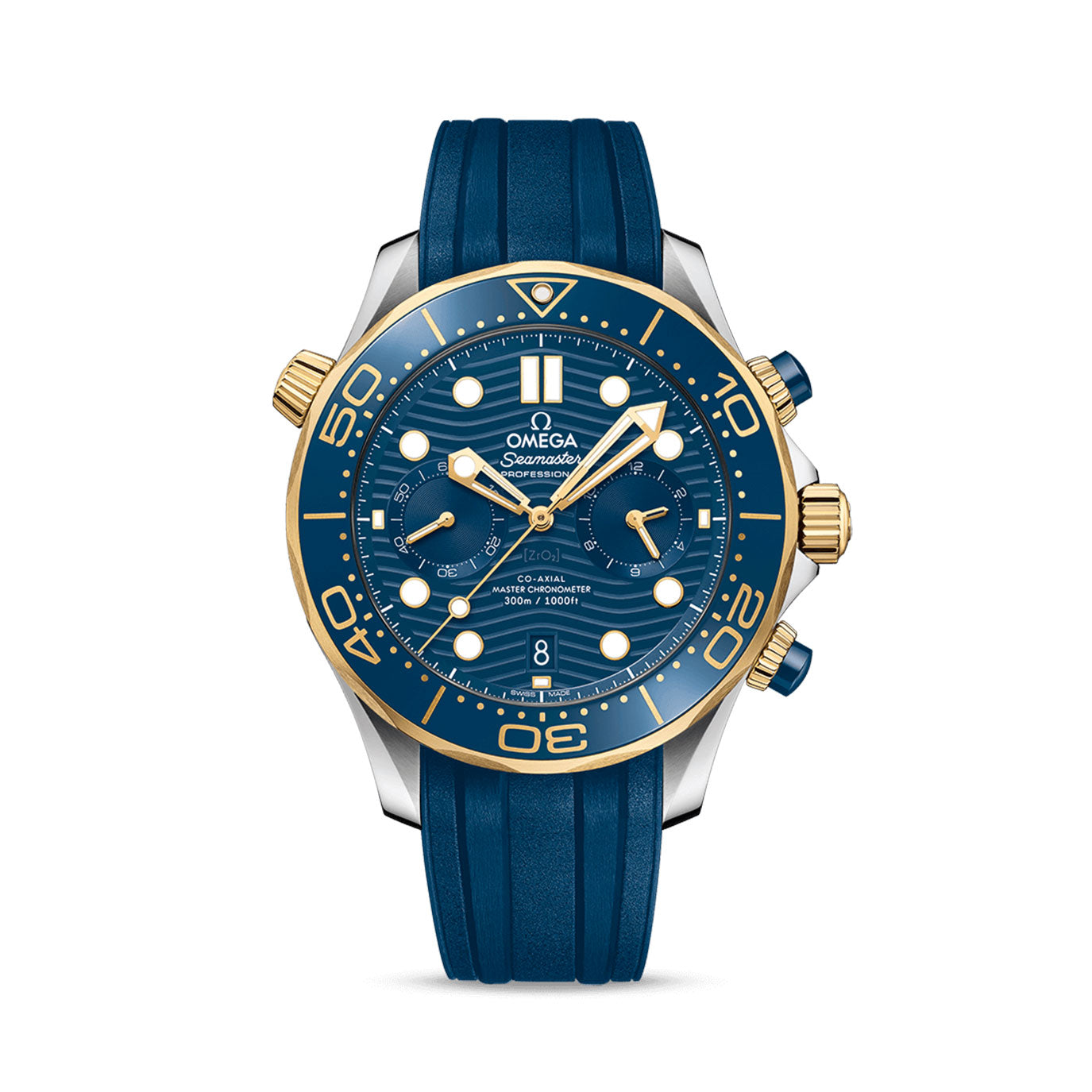 Omega Seamaster DIVER 300M COâ€‘AXIAL MASTER CHRONOMETER CHRONOGRAPH Ref# 210.22.44.51.03.001