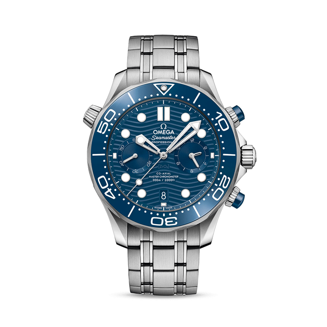 Omega Seamaster DIVER 300M COâ€‘AXIAL MASTER CHRONOMETER CHRONOGRAPH Ref# 210.30.44.51.03.001