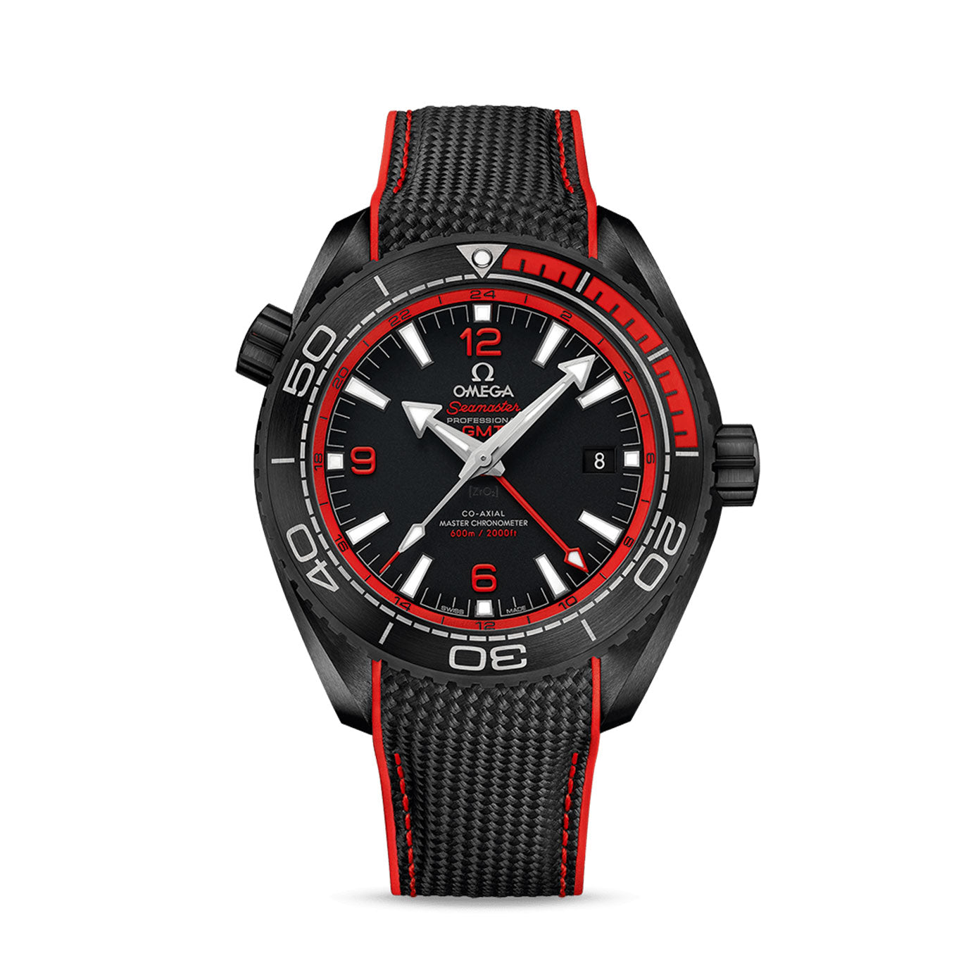 Omega Seamaster PLANET OCEAN 600M COâ€‘AXIAL MASTER CHRONOMETER GMT Ref# 215.92.46.22.01.003