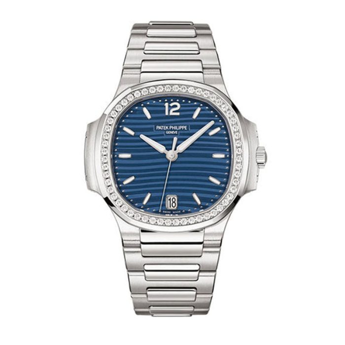 Patek Philippe Nautilus Ladies Automatic – 35.2 mm – Steel – Blue Opaline Dial – 7118/1200A-001