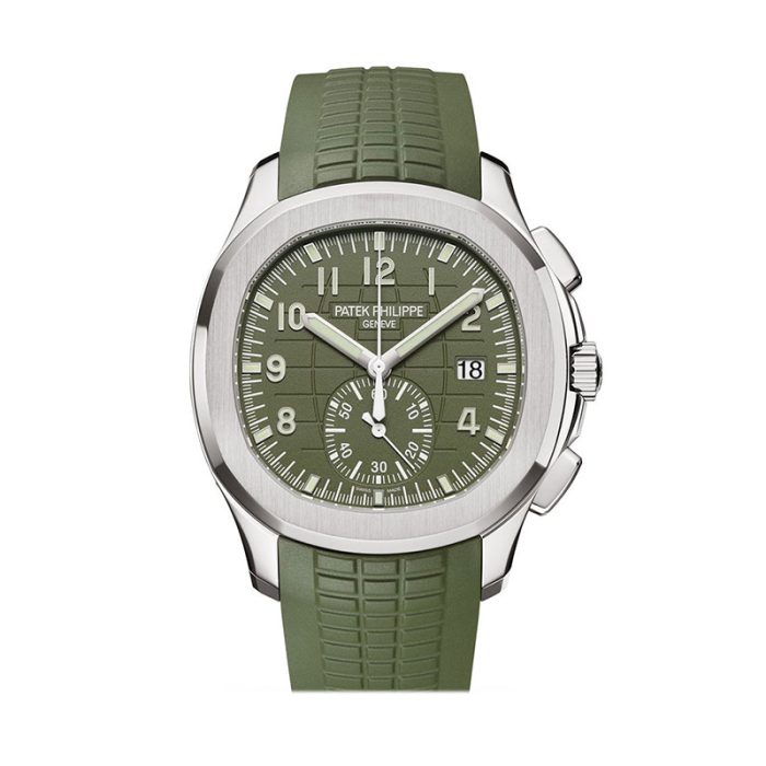 Patek Philippe Aquanaut Khaki Green Mens Watch 5968G-010