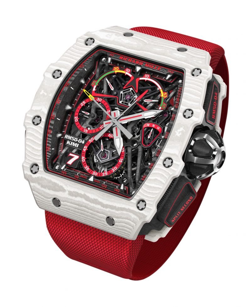 Richard Mille 50-04 Tourbillon Chronographe † Rattrapante Kimi Räikkönen