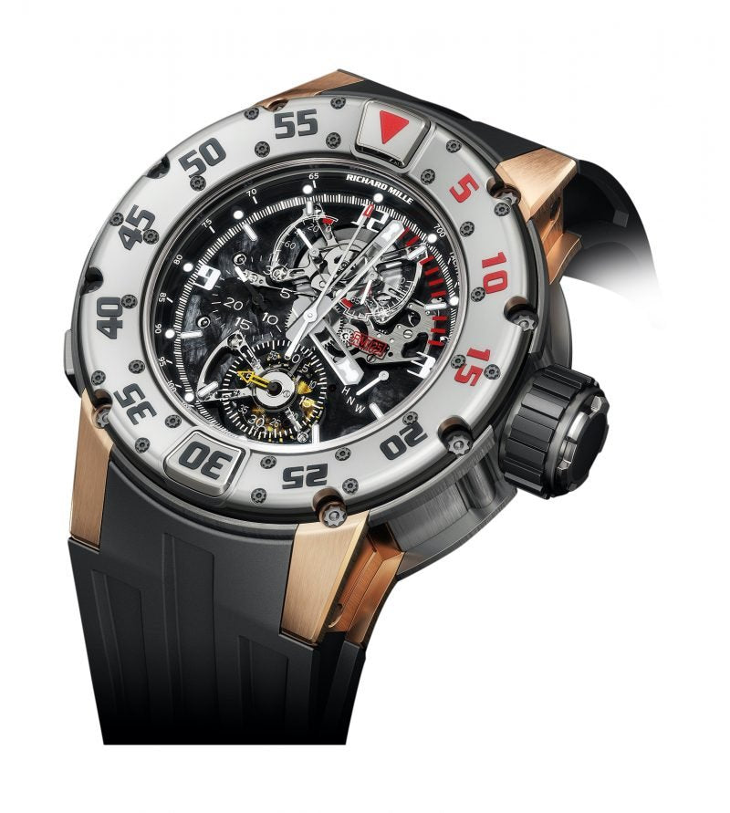 Richard Mille 025 Manual Winding Tourbillon Chronograph Diver’s Watch