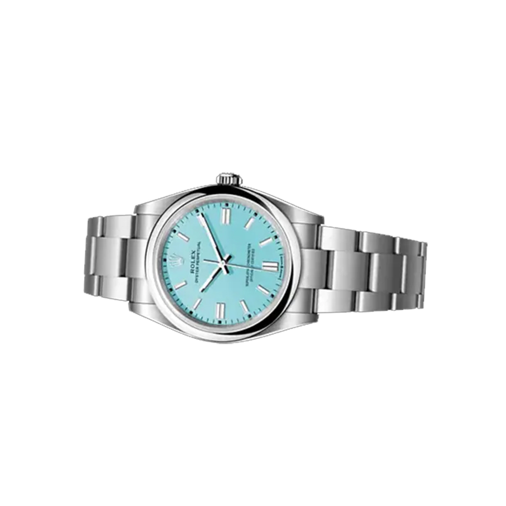 Rolex Oyster Perpetual 41mm Turquoise Blue Dial RL-007