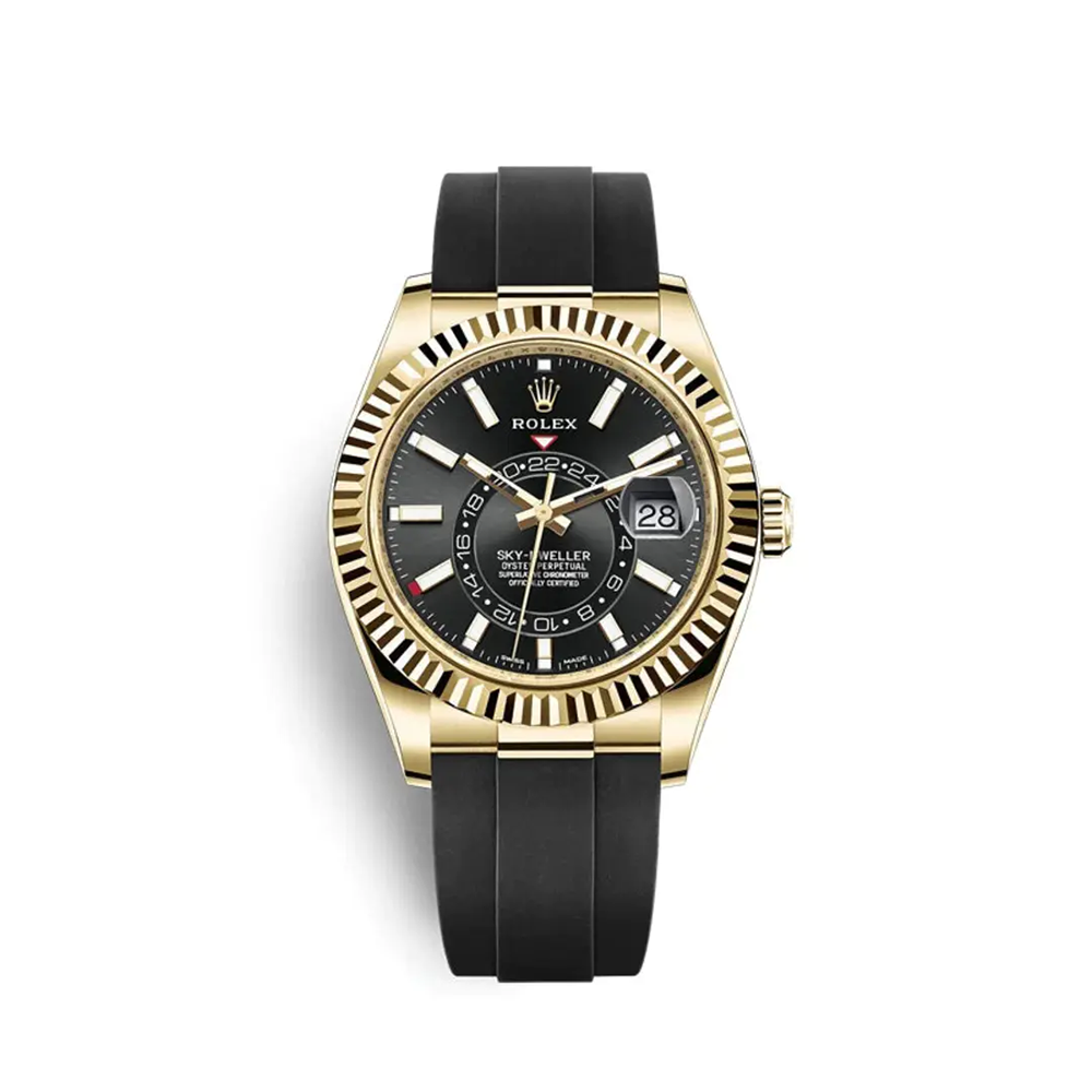 Rolex Sky-Dweller 42mm Black Dial RL-008