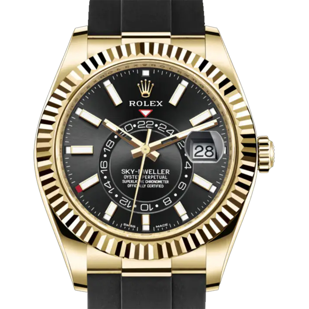 Rolex Sky-Dweller 42mm Black Dial RL-008