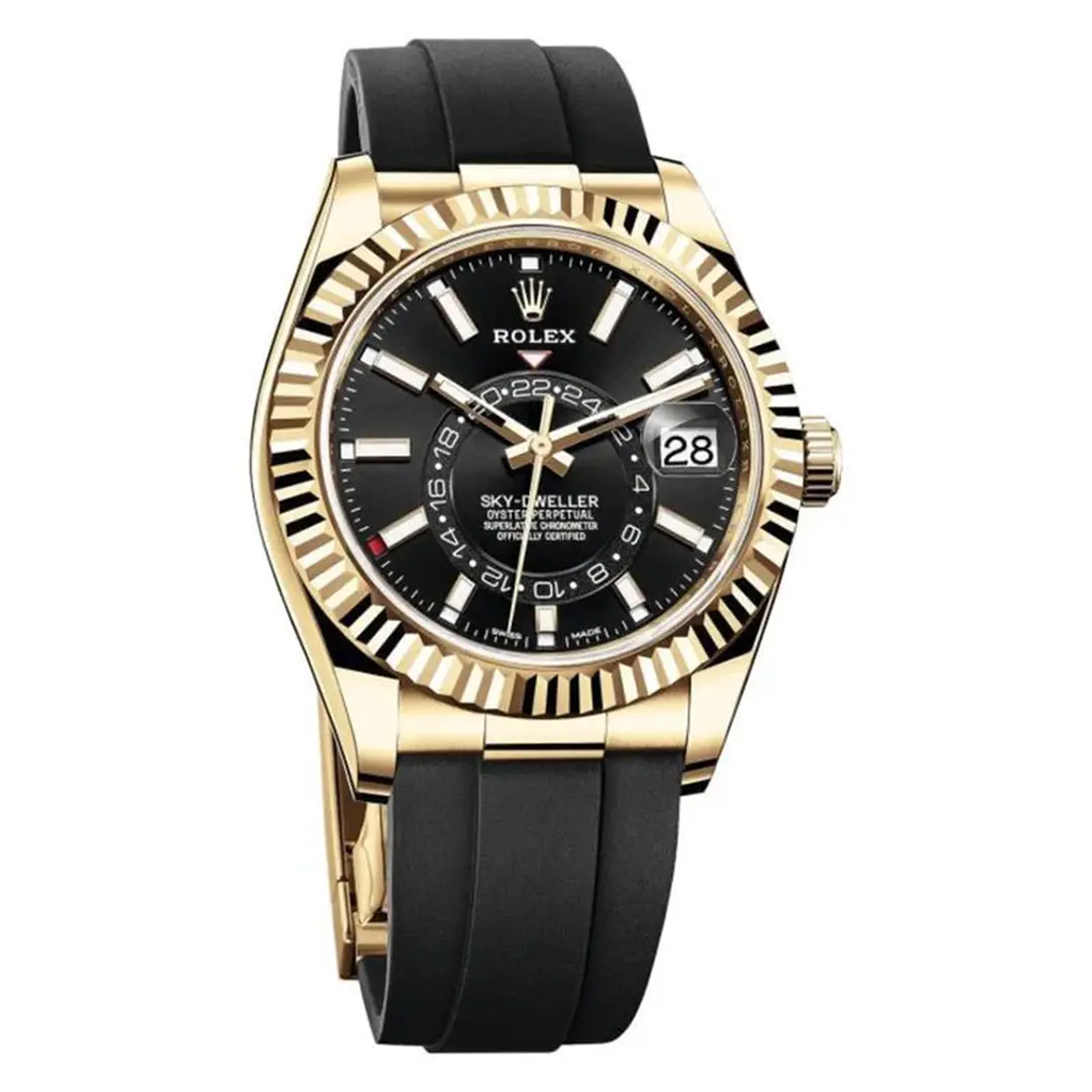 Rolex Sky-Dweller 42mm Black Dial RL-008