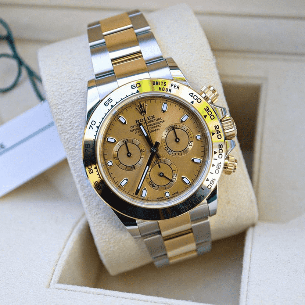 Rolex Daytona 40mm Golden Dial RL-009