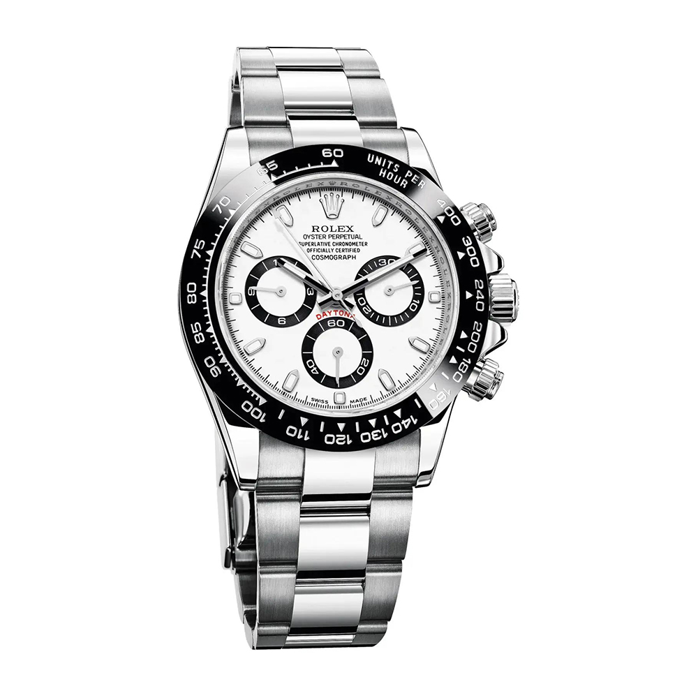 Rolex Daytona “Panda” 40mm White Dial RL-010