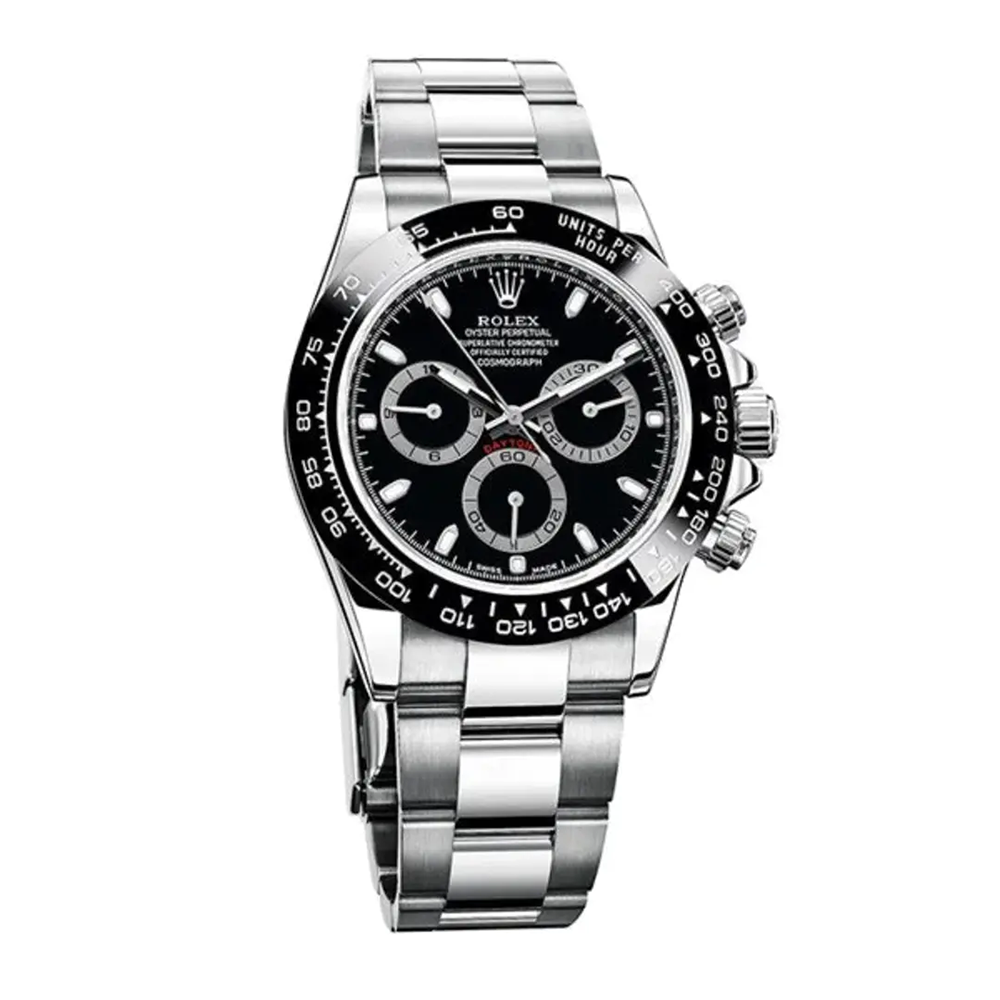 Rolex Daytona 40mm Black Dial RL-012