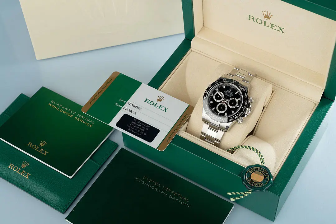 Rolex Daytona 40mm Black Dial RL-012