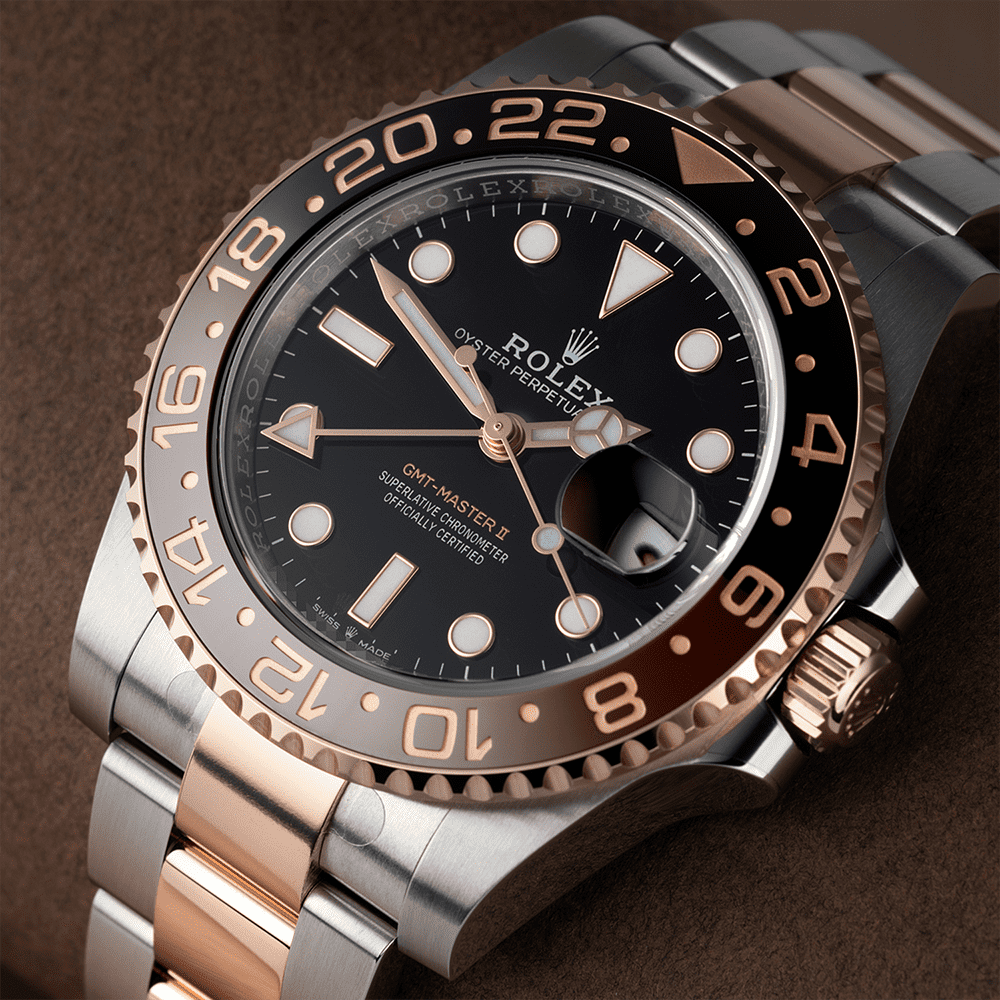 Rolex GMT-Master II 40mm Black Dial Root Beer RL-016