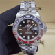 Rolex GMT-Master II 40mm Black Dial Pepsi Blue and Red Bezel RL-017