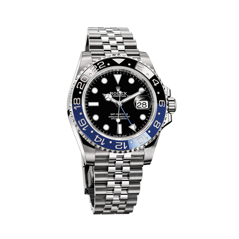 Rolex GMT-Master II 40mm Black Dial Batman Bezel RL-018