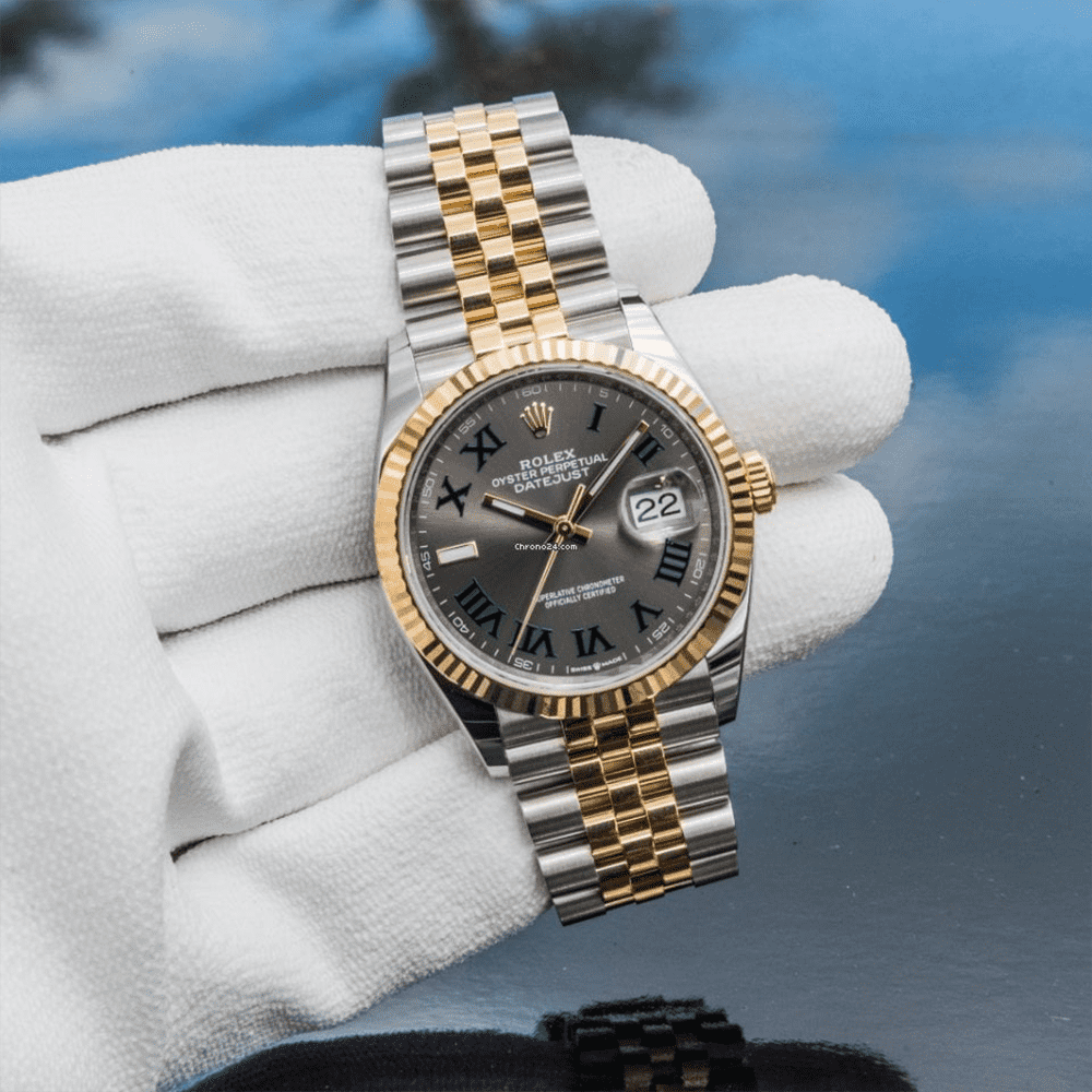 Rolex Datejust 41mm Grey Dial RL-019