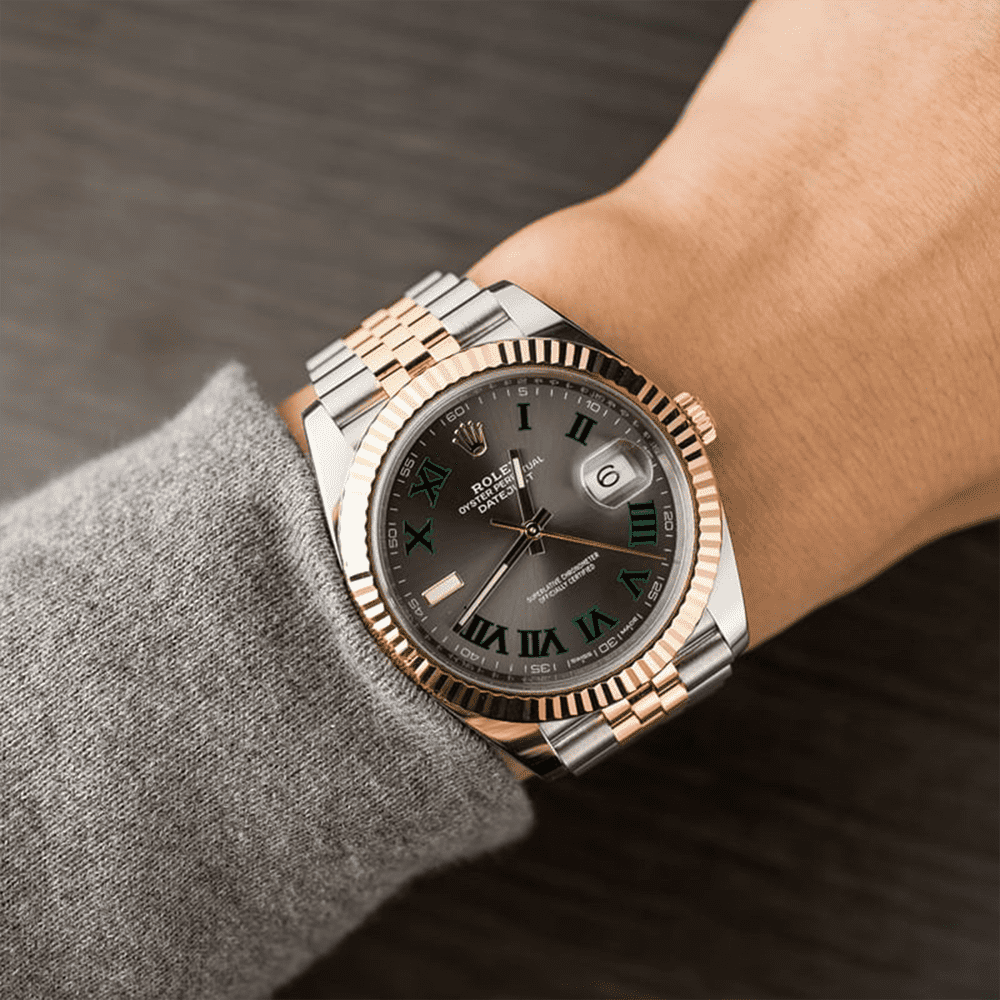 Rolex Datejust 41mm Grey Dial RL-019