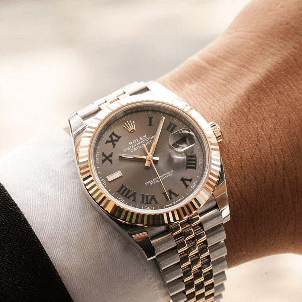 Rolex Datejust 41mm Grey Dial RL-019