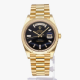 Rolex Day-Date 40mm Yellow Gold Black Diamond Dial RL-035