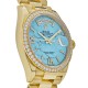 Rolex Day-Date 128348rbr Turquoise Roman Diamonds Dial RL-038