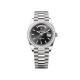 Rolex Day-Date 40 Presidential Black dial Diamond Bezel President bracelet White gold Watch RL-044