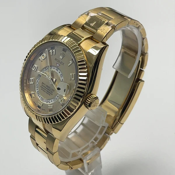 Rolex Sky-Dweller Yellow Gold-Champagne New326938 RL-052