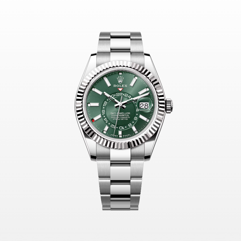 Rolex Sky-Dweller Oyster 42 mm Oystersteel and white gold M336934-0001 RL-054