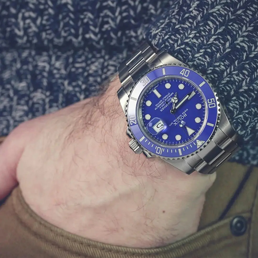 Rolex Submariner Date Blue Dial 40mm RL-064