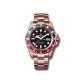 Rolex GMT Master II 126755SARU 40mm 18kt Steel Automatic Diamond Black Dial RL-072