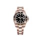 Rolex GMT-Master II 40mm Root Beer Black Dial Oyster Bracelet 18k Rose Gold Watch 126715chnr-0001 RL-073