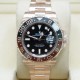 Rolex GMT-Master II 40mm Root Beer Black Dial Oyster Bracelet 18k Rose Gold Watch 126715chnr-0001 RL-073