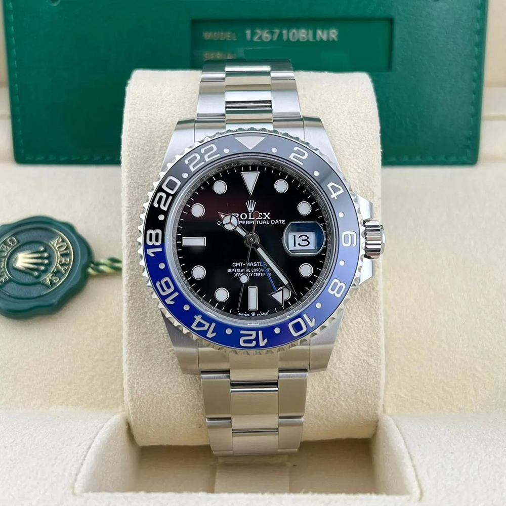 Rolex GMT-MASTER II Black Batman - New 126710 RL-075