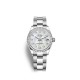 Rolex Datejust 31, Oystersteel, 18kt White Gold and diamonds, Ref# 278384RBR-0007